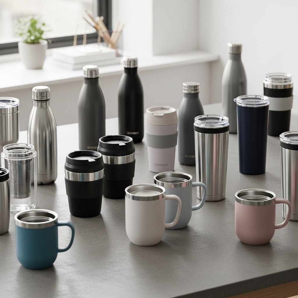 Bottles & Tumblers Best choice for corporate drinkware gifting. Insulated flasks, thermal mugs, tumblers & glass bottles designed for daily use and strong brand visibility.