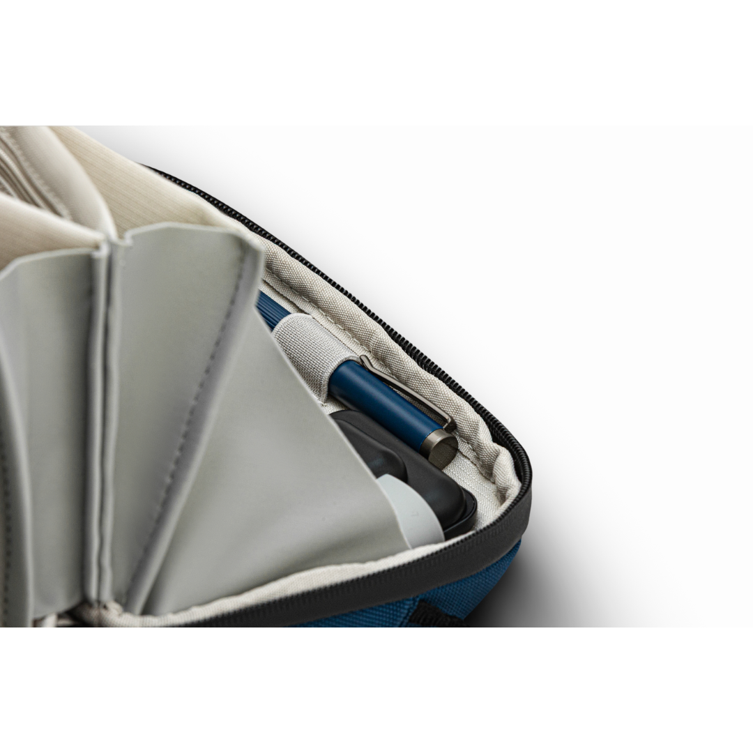 O-Elite Black Waterproof Electronics Organizer Bag