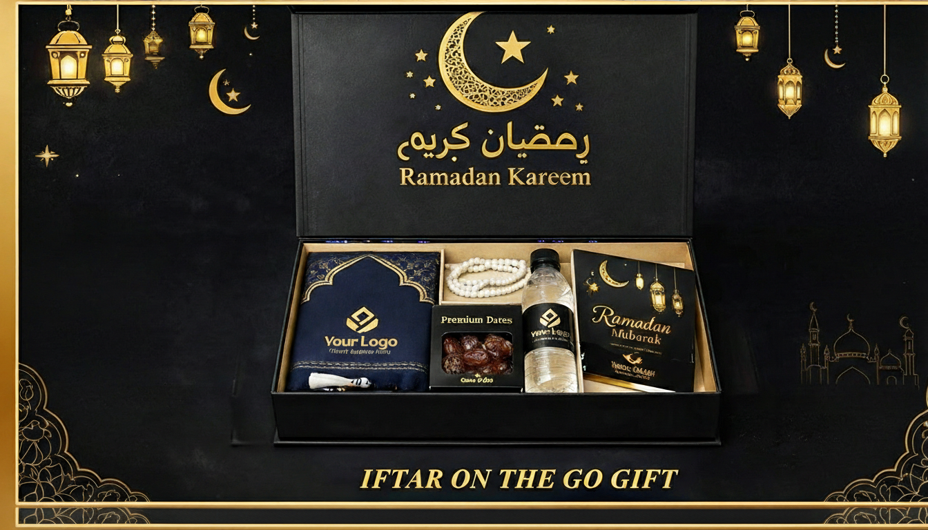 Iftar on the Go - Practical Ramadan Gift Set | Essential Prayer & Date Kit