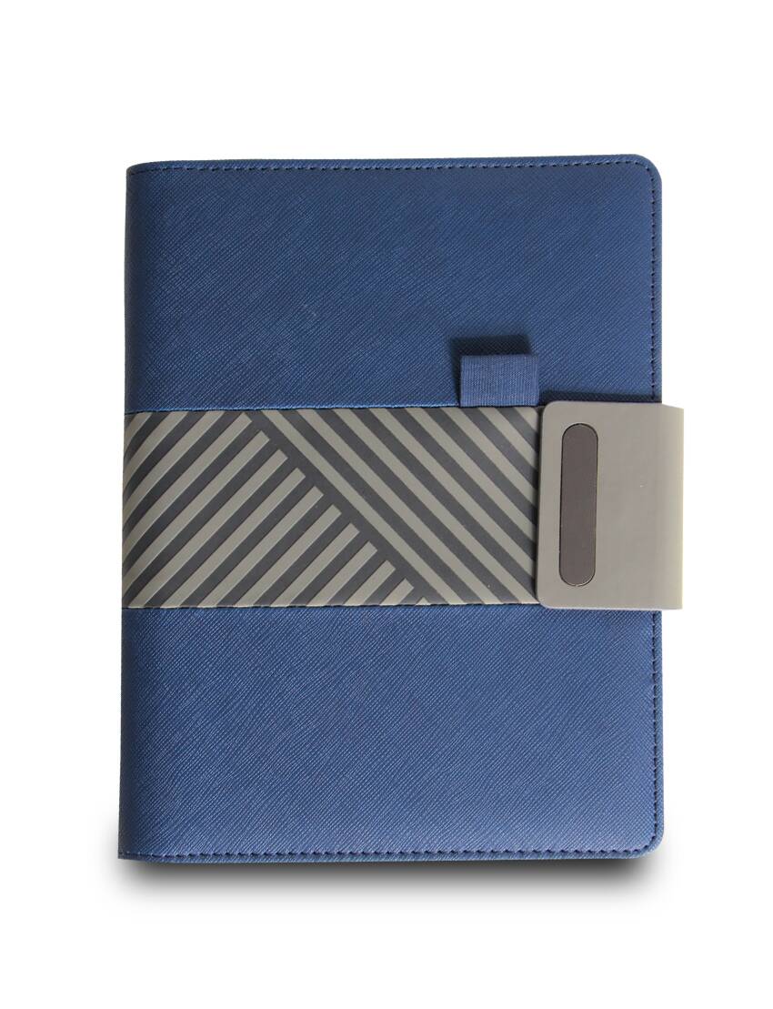 TRENDY ORGANIZER PLUS - A5 Notebook with Signature Design and Built-in Mobile Stand