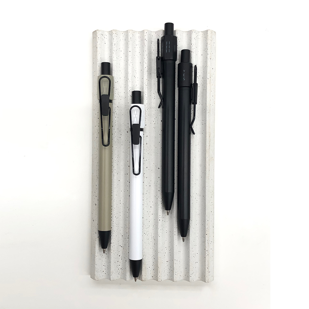 HEXASPINNER PEN – Push Action Ballpoint Pen with Hexagonal Fidget Spinner, Matte Lacquered Aluminum Barrel