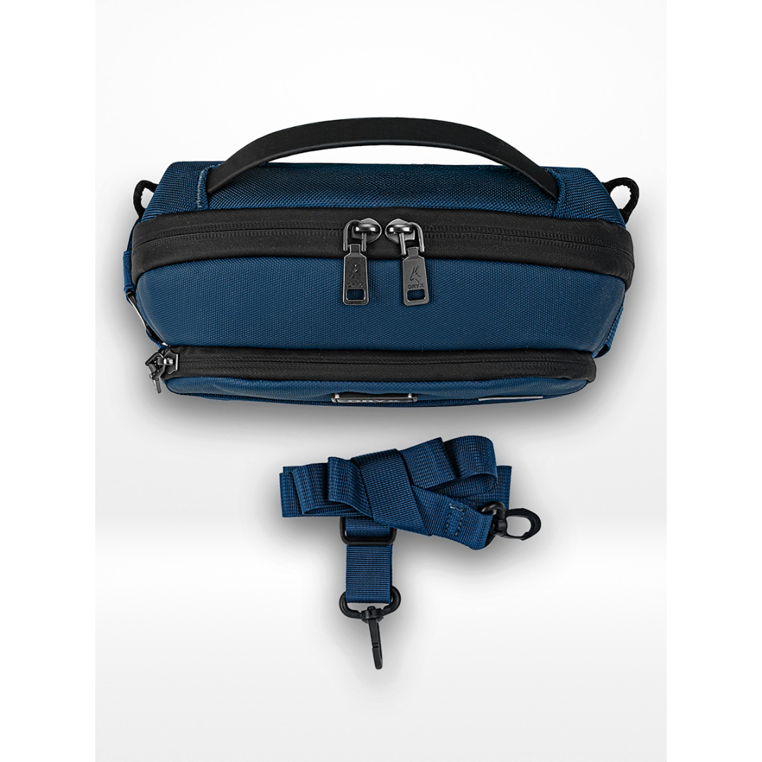 O-Elite Black Waterproof Electronics Organizer Bag