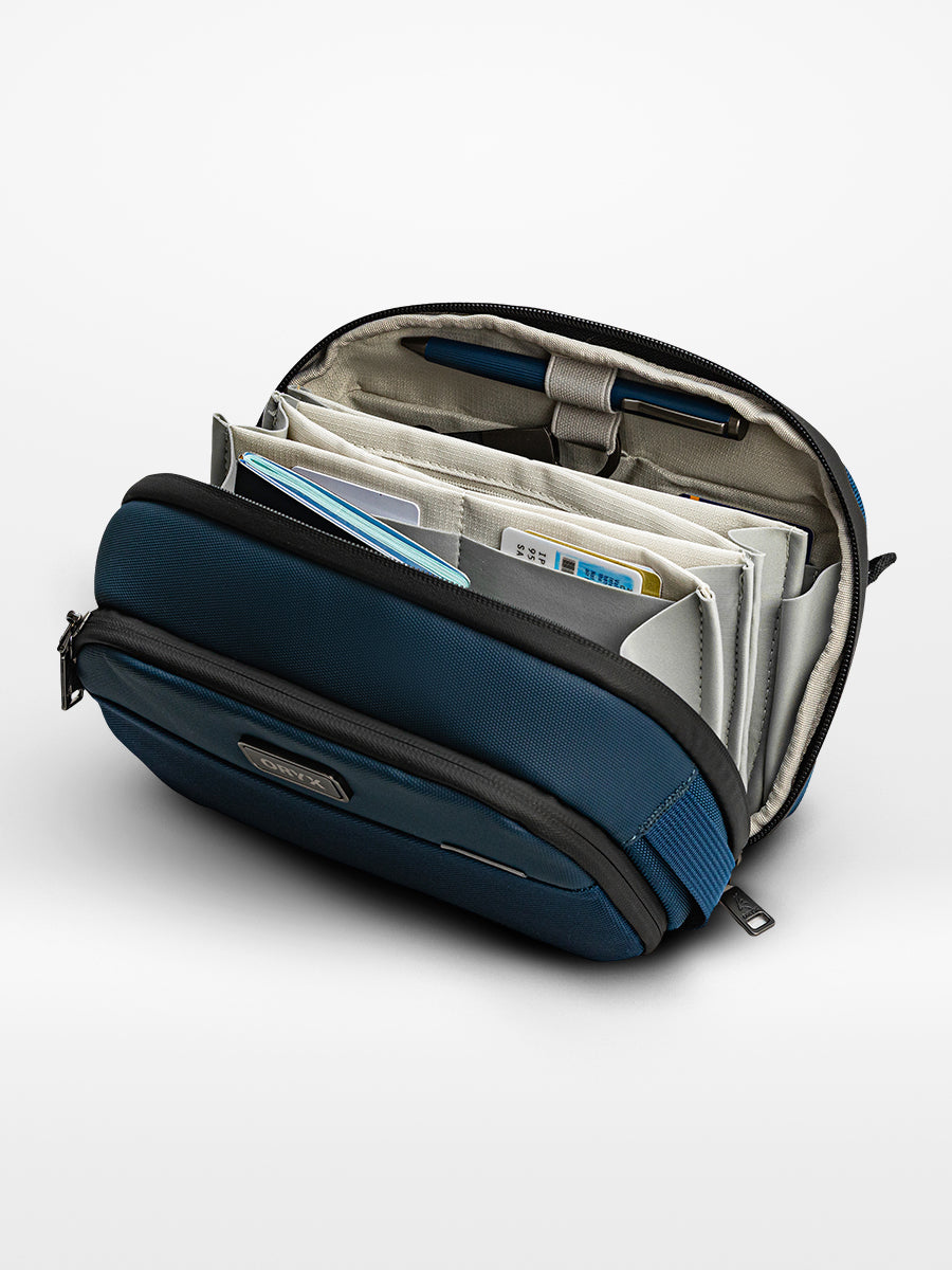 O-Elite Black Waterproof Electronics Organizer Bag