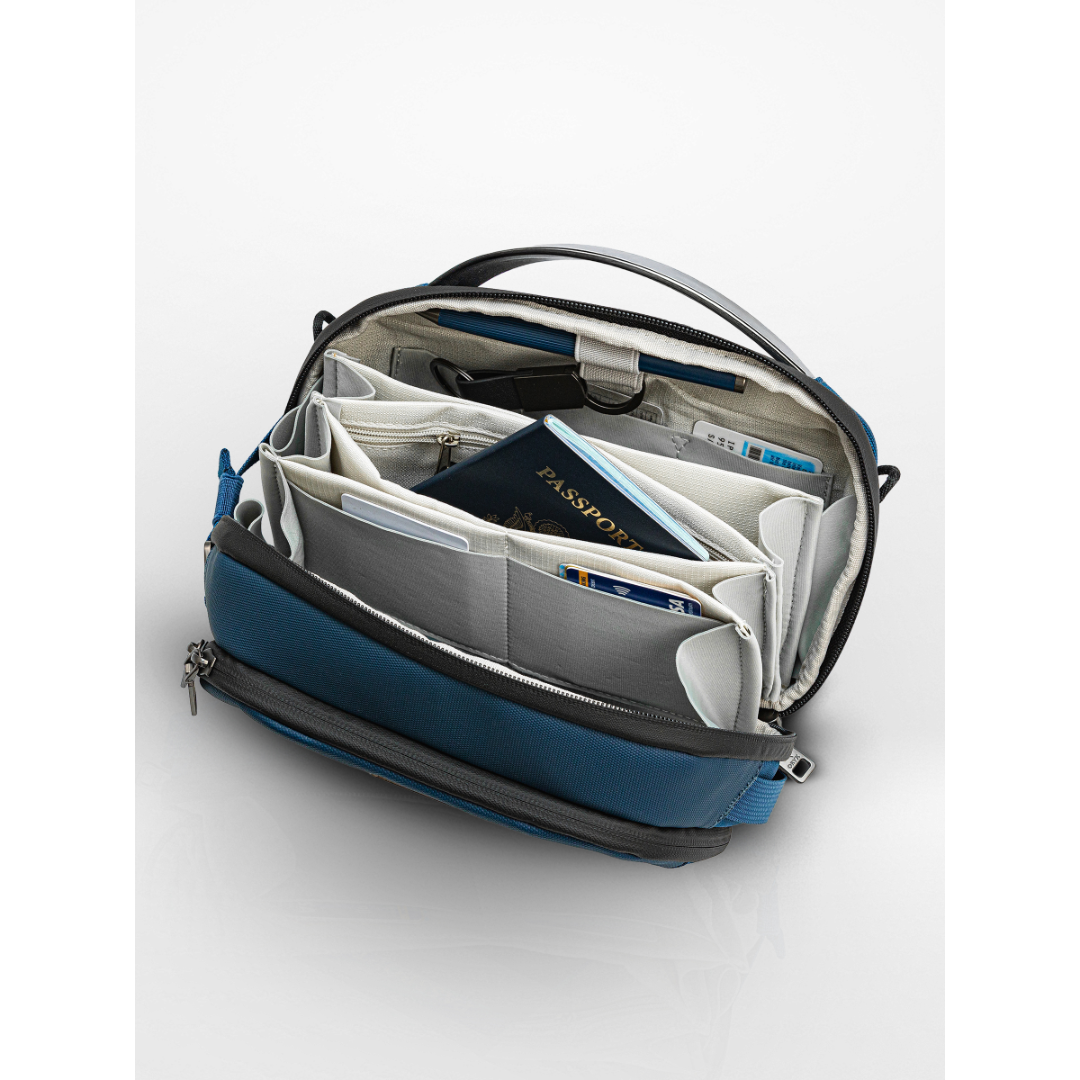 O-Elite Black Waterproof Electronics Organizer Bag