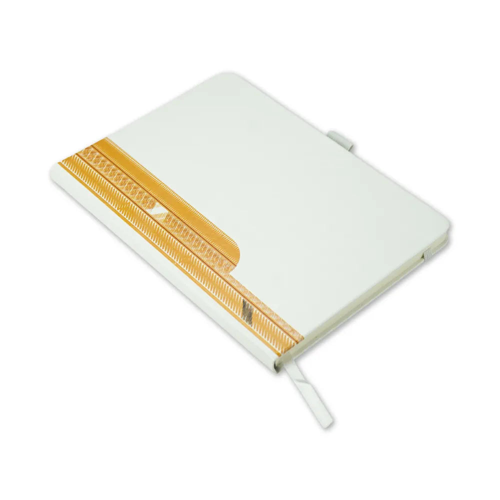 Arabic Bisht Style Notebooks — A5 Hard Cover with Elastic Band, Bookmark & Pen Holder