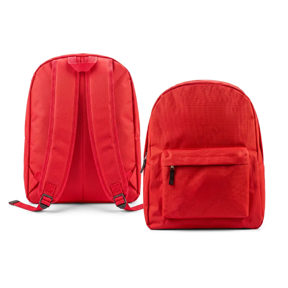 Promotional Backpacks with 2 Zipper Compartments
