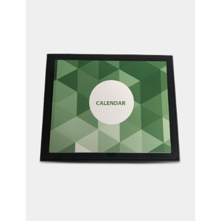 BAM ORGANIZER - Eco-Friendly Bamboo Desktop Organizer with Calendar, Sticky Notes, and Mouse Pad