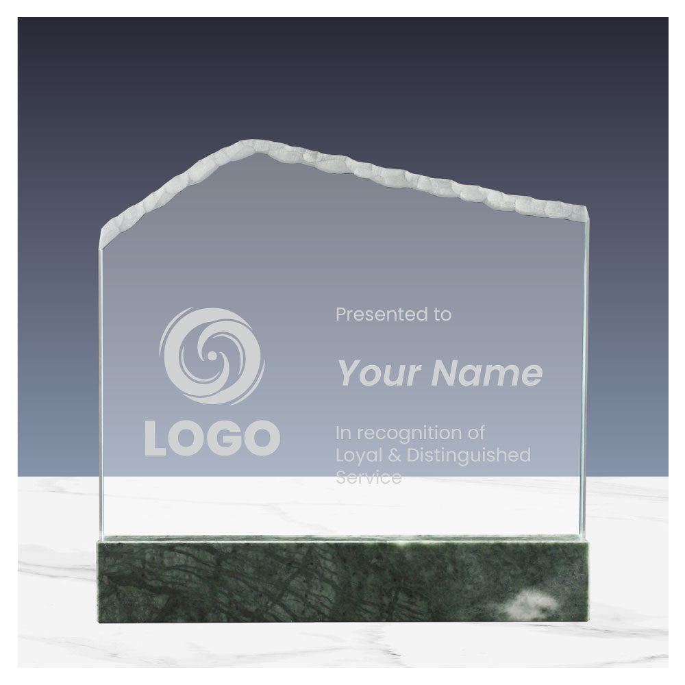 Crystal and Marble Awards in Fiber Hardboard Box