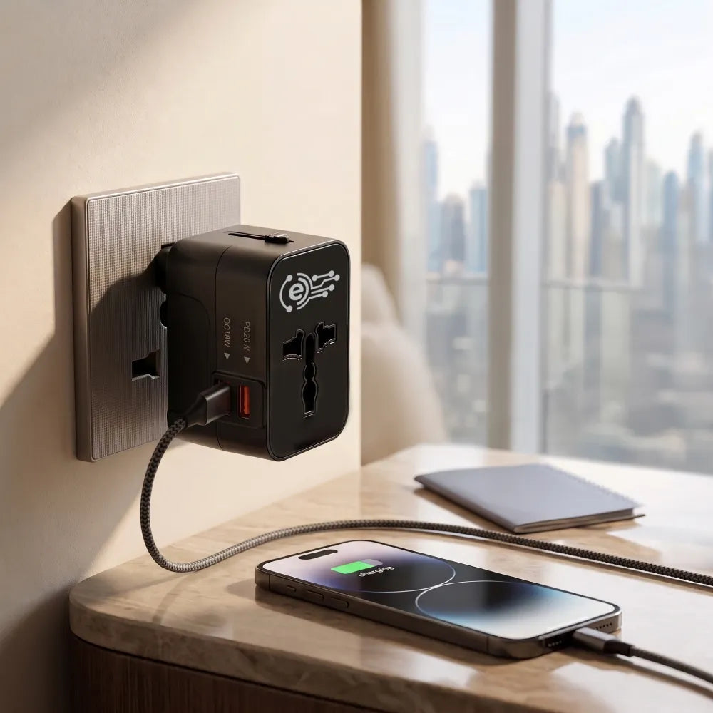 Fast Charging Universal Travel Adaptors 20W