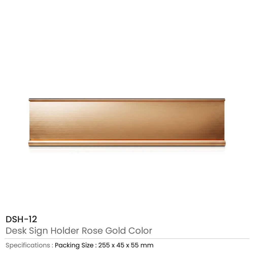 Aluminum Desk Sign Holders