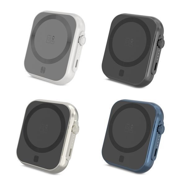 I-POWER : 3-in-1 MagSafe Power Bank - 5000mAh with Smart Charging Technology