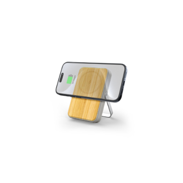 BAM POWER: 10,000mAh MagSafe Power Bank - Eco-Friendly Charging with 15W Wireless Capability
