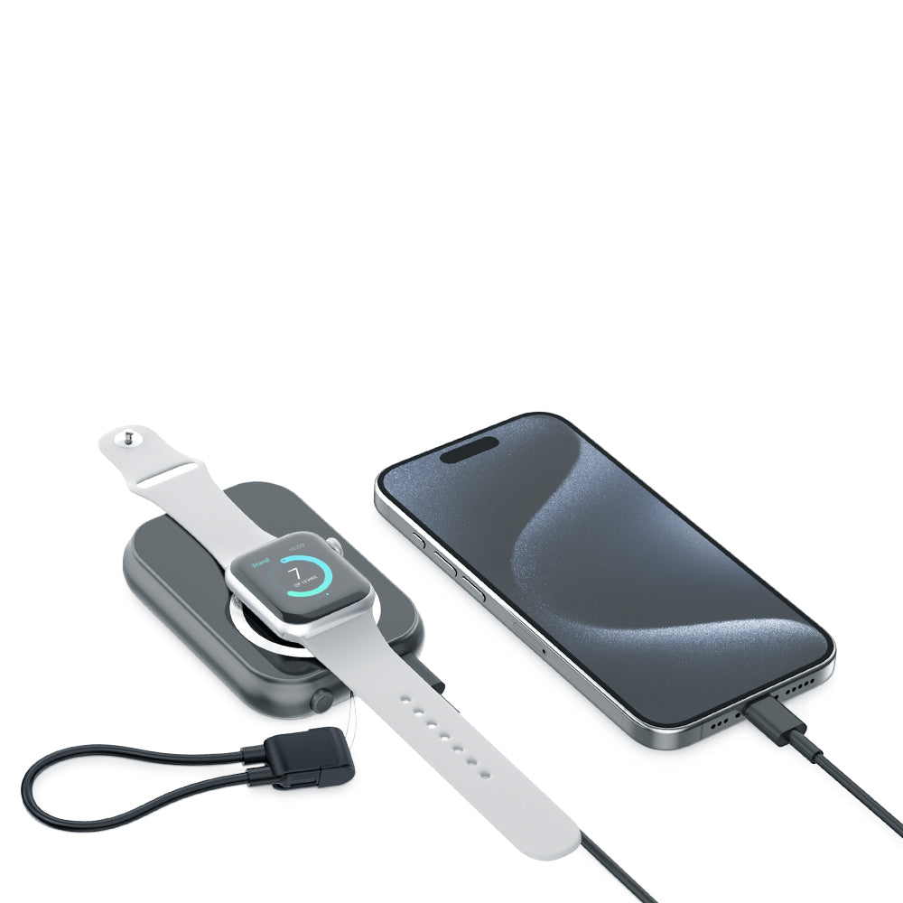 IPOWER-MAX – Ultra-Slim 10,000mAh MagSafe Power Bank with 37.5W Dual Fast Charging & Wireless Support for Earbuds & Apple Watch