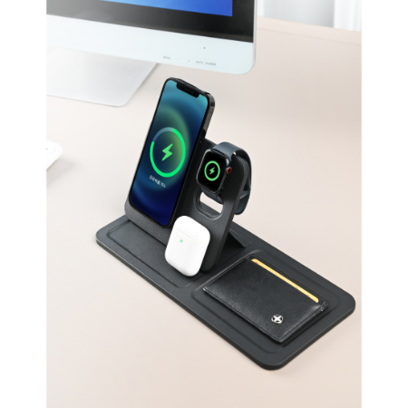 DESK CHARGE - Desktop Organizer with 3-in-1 MagSafe Charger