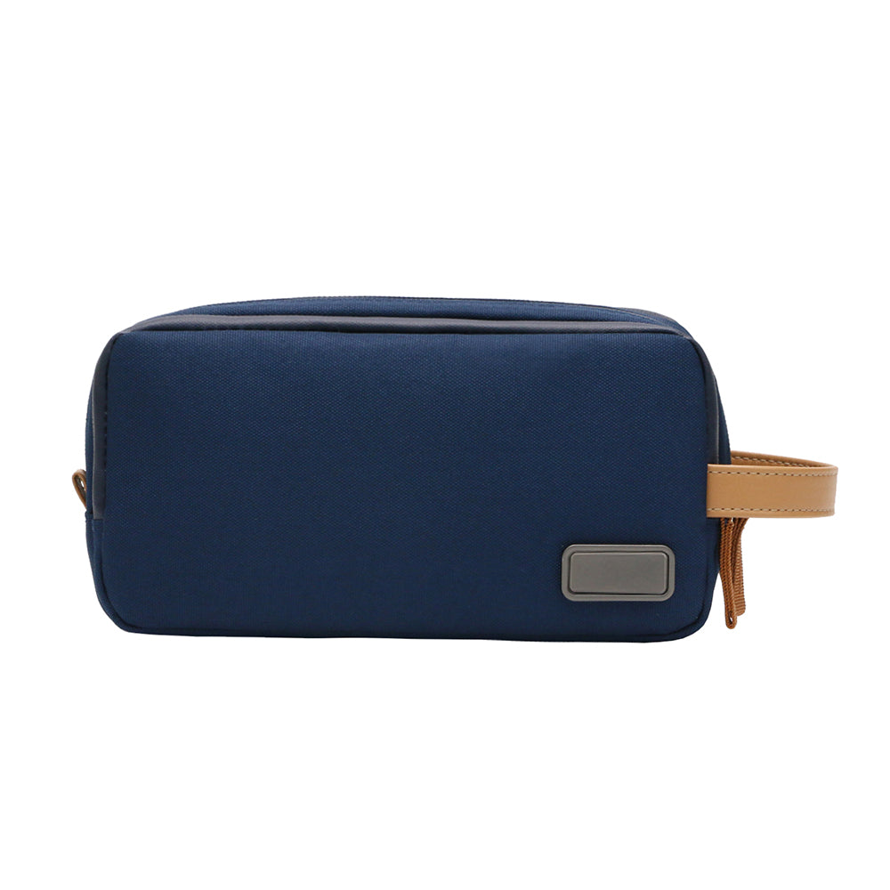 RPET HAMZA – Compact Water-Resistant Travel Pouch with Padded & Mesh Pockets for Organized Tech Accessories