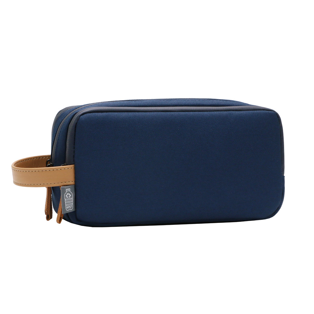 RPET HAMZA – Compact Water-Resistant Travel Pouch with Padded & Mesh Pockets for Organized Tech Accessories