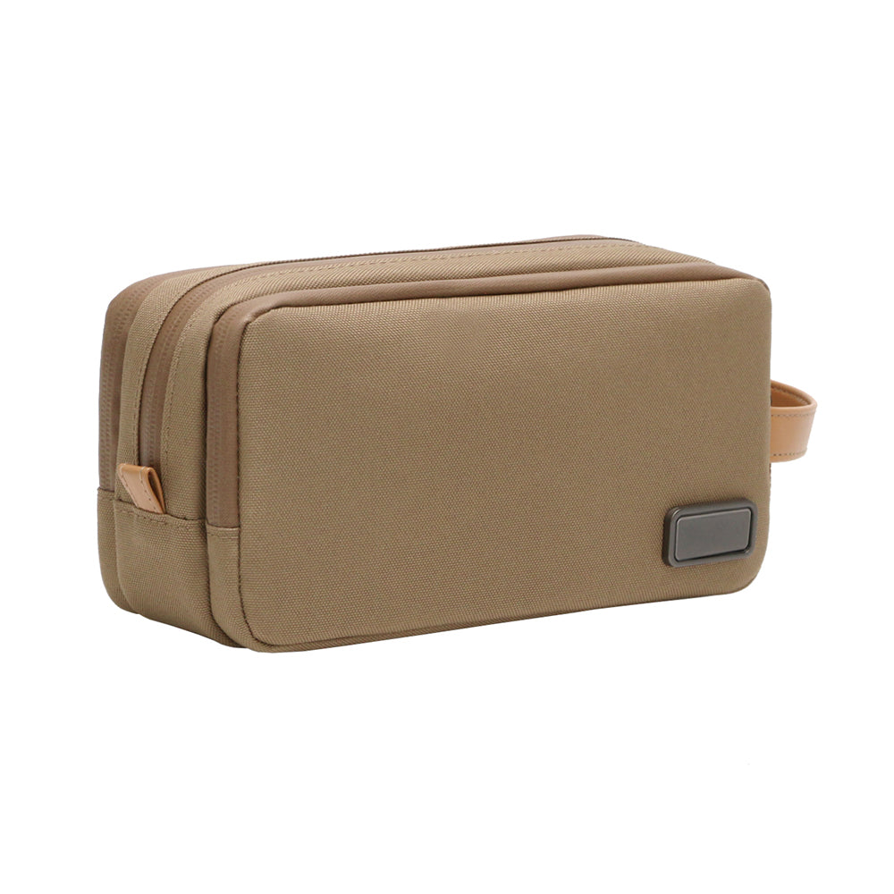 RPET HAMZA – Compact Water-Resistant Travel Pouch with Padded & Mesh Pockets for Organized Tech Accessories