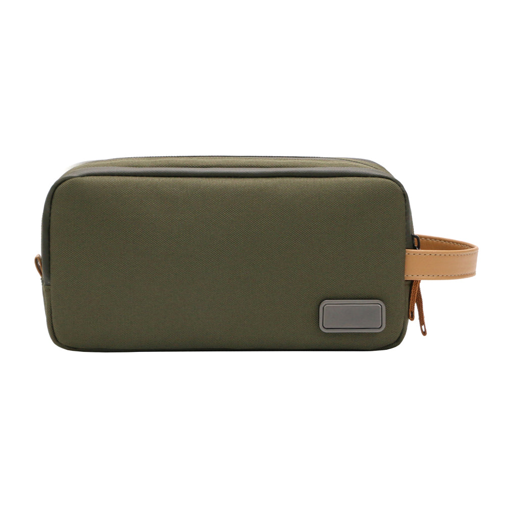 RPET HAMZA – Compact Water-Resistant Travel Pouch with Padded & Mesh Pockets for Organized Tech Accessories
