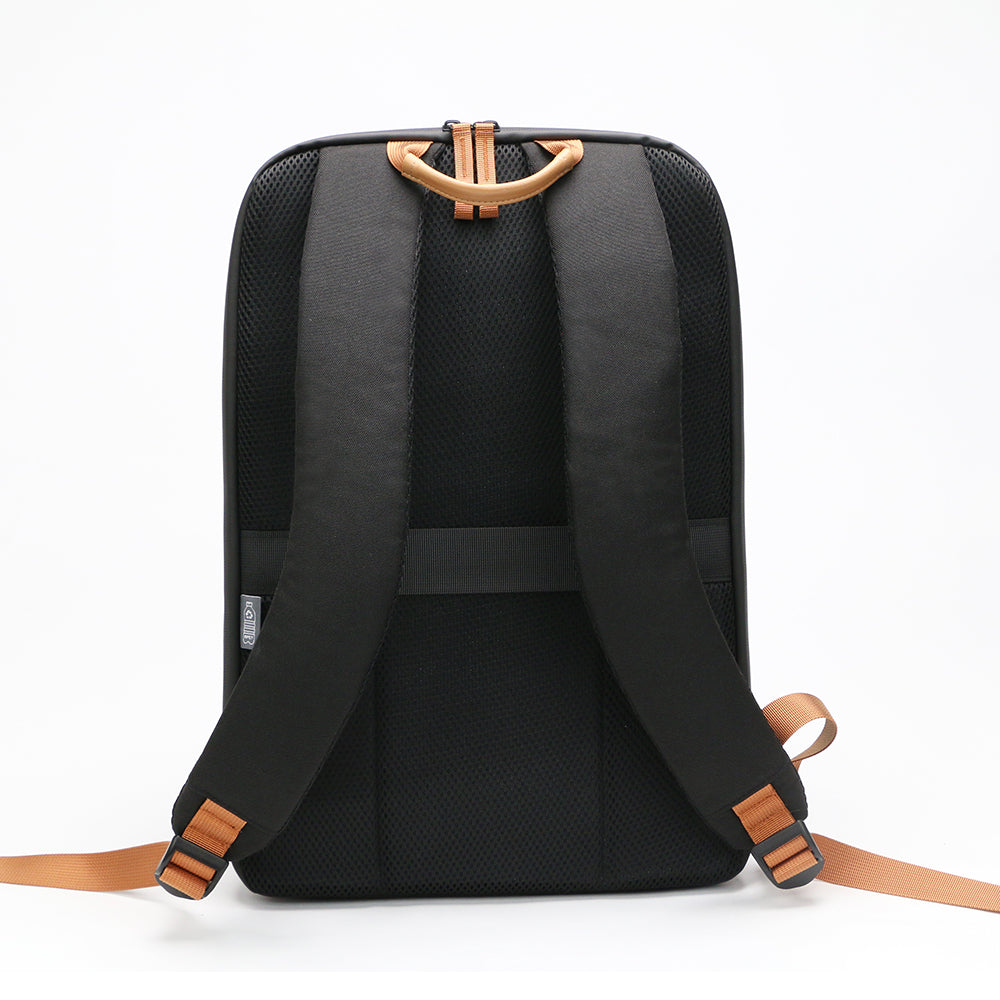 RPET BUSINESS PRO – Sleek Waterproof RPET Backpack with Padded 16” Laptop Compartment & Breathable Straps