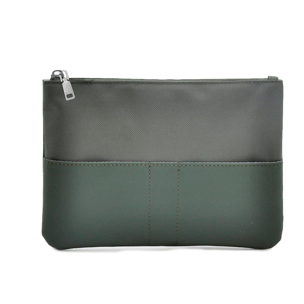 O-PURSE Compact Multi-Pocket Pouch – Sleek, Durable Design with Zipper, Pen & Card Pockets for Organized Essentials
