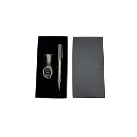 HANDY PEN PRIME - Luxury VIP Pen Set with Electroplated Brass Ballpoint and Zinc Alloy Holder