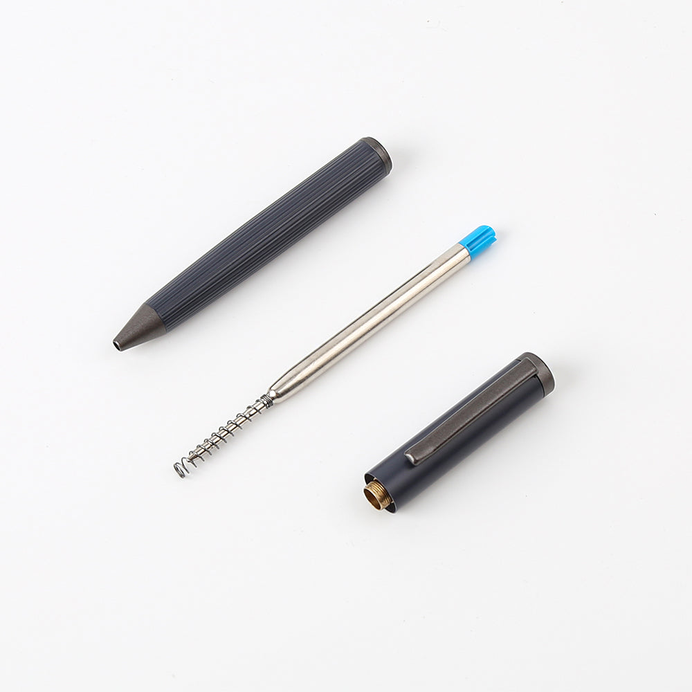 AGENDA PEN PLUS – Premium Stainless Steel & Copper Metal Pen with Smooth Blue Premec Ink