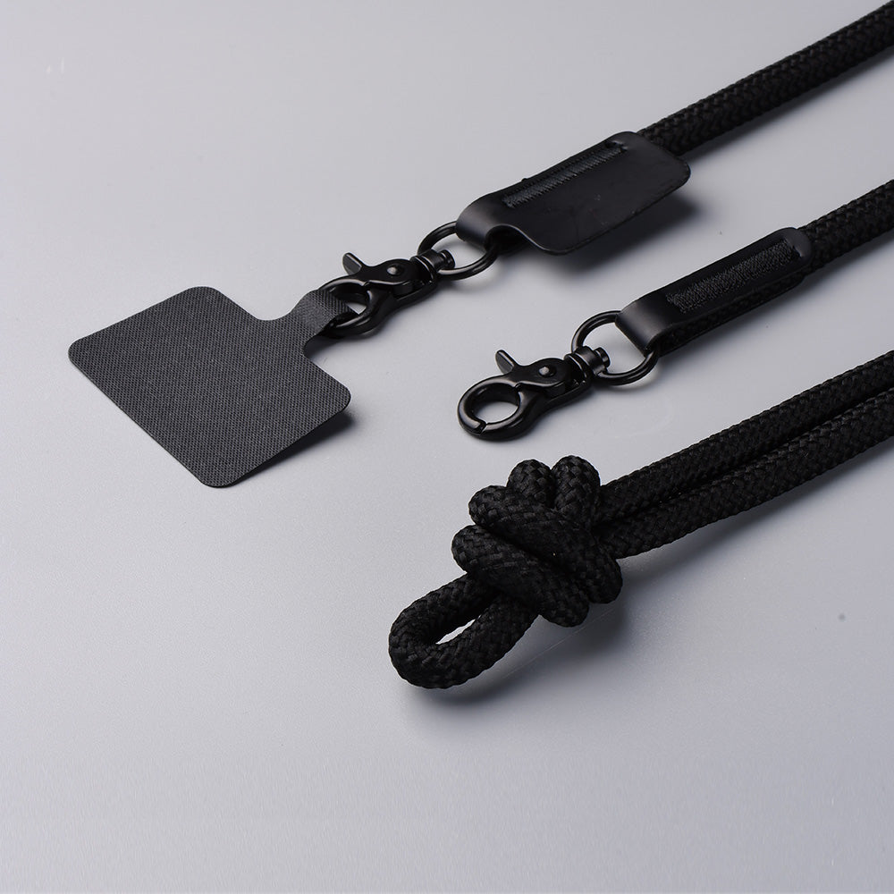PHONE STRAP – Eco-Friendly Recycled Polyester Phone Holder with Insert Card and 120cm Lanyard