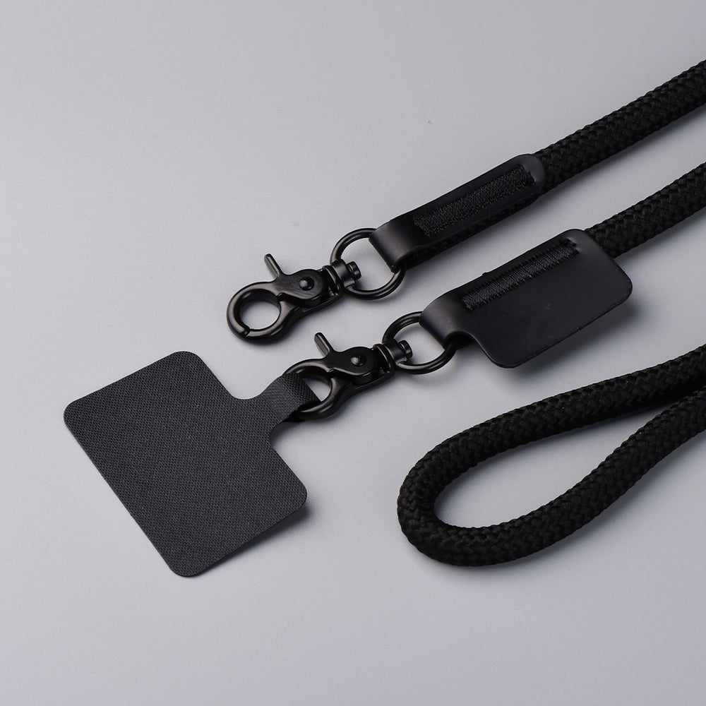 PHONE STRAP – Eco-Friendly Recycled Polyester Phone Holder with Insert Card and 120cm Lanyard