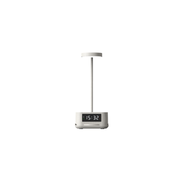 LAMP CLOCK - Foldable Wireless Lamp with 15W Charger