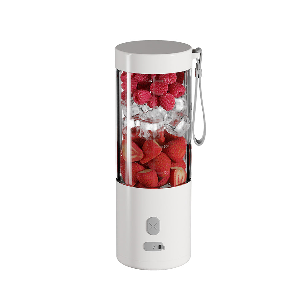 PORTABLE BLENDER – Powerful 450ML Rechargeable Mixer for Smoothies & On-the-Go Blending with Up to 18 Uses Per Charge
