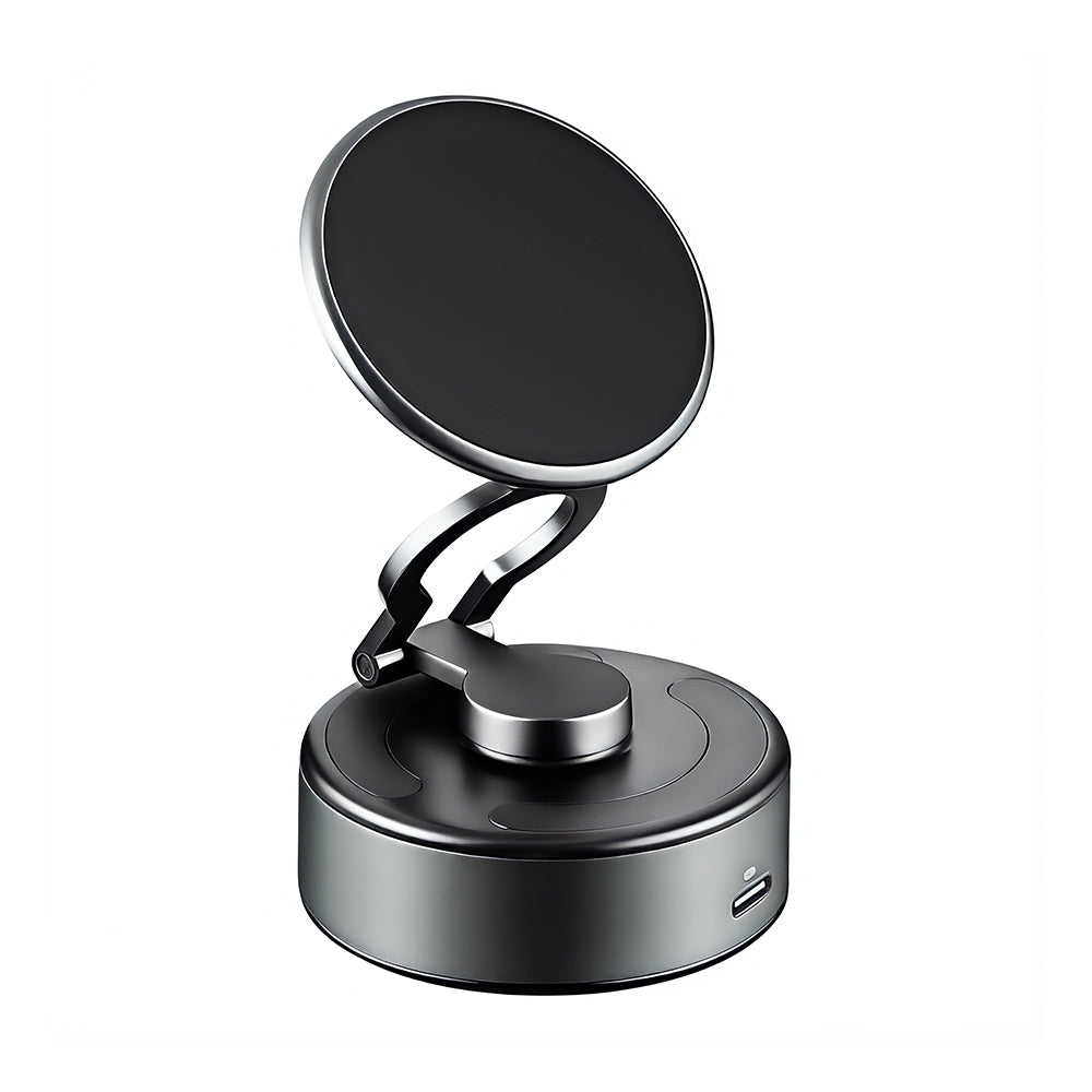 SUCTION PRO – Compact Multi-Scenario Magnetic Vacuum Holder with 360° Rotation & Triple Folding Design