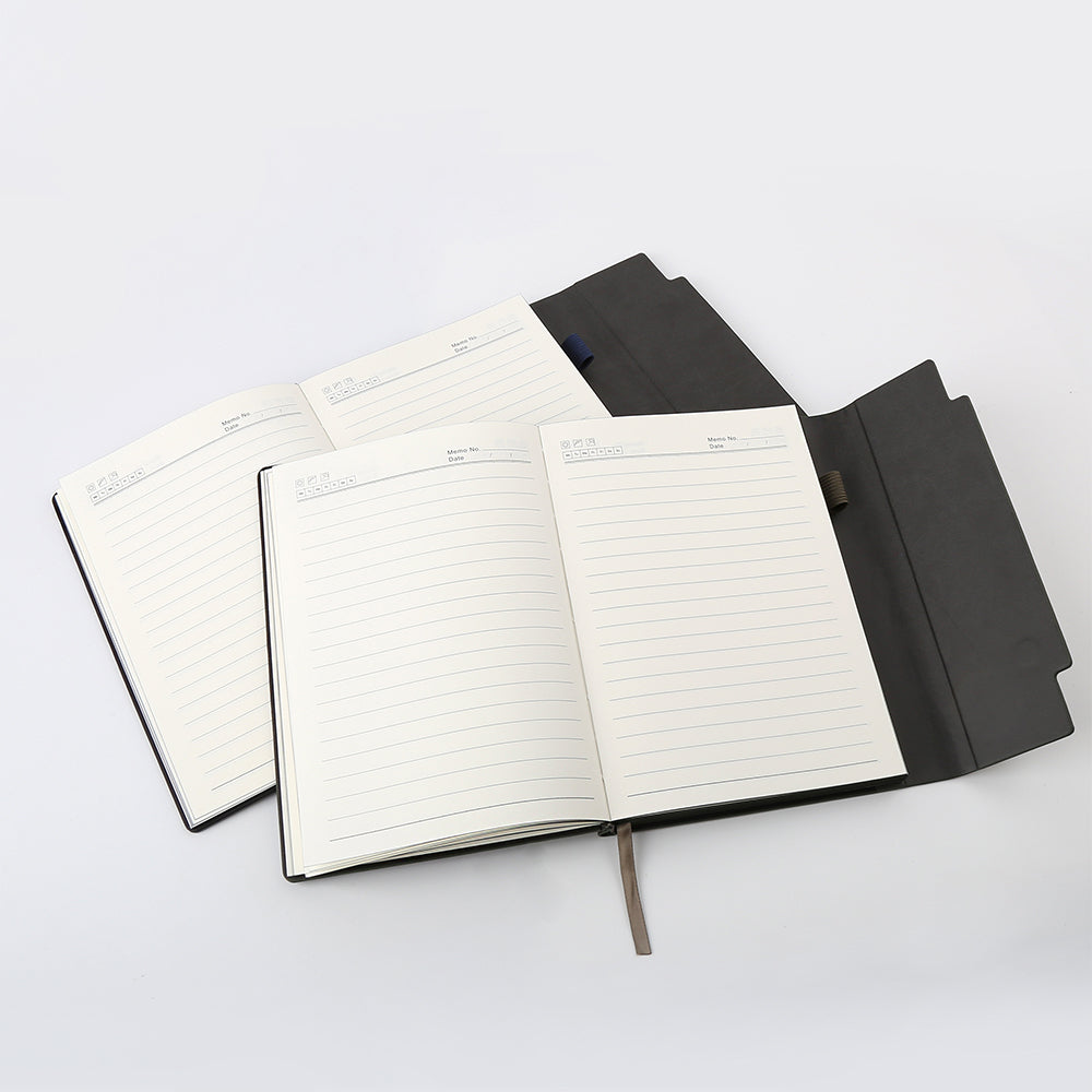 BUSINESS SET – Premium 5-Piece Professional Gift Set with PU Notebook, Metal Pen, Card Holder & Keychain in Elegant Box
