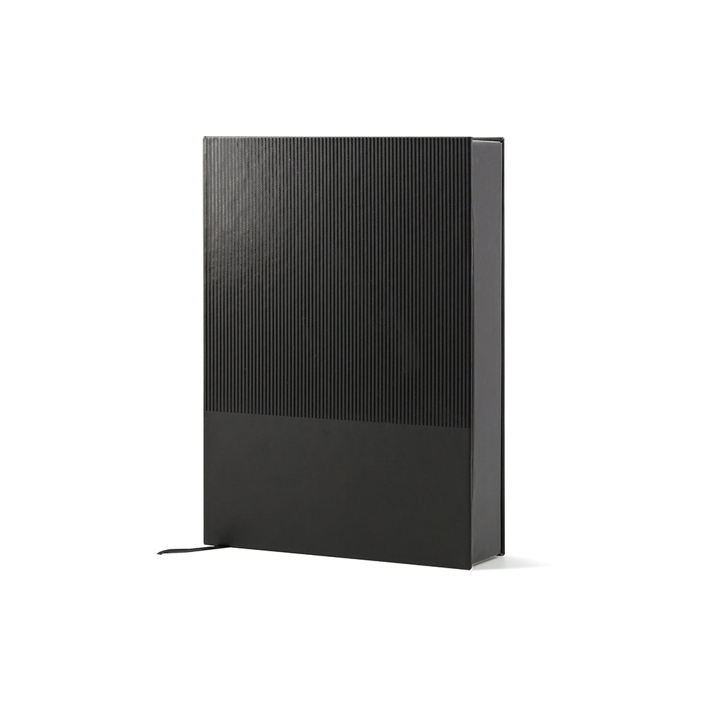 AGENDA PRO SET – Executive 4-Piece Notebook Gift Set with PU Binder, Metal Pen & Card Holder for Professionals