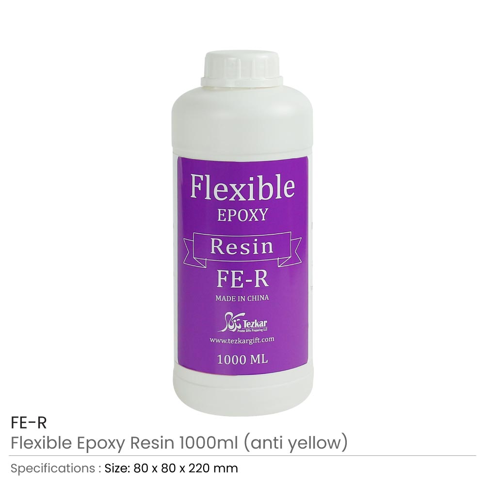 Flexible Epoxy Resin and Hardener 1000 ml -Anti Yellow