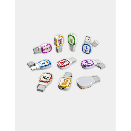 LIGHT UP USB 32GB - Illuminated USB Flash Drive with Fast Data Transfer
