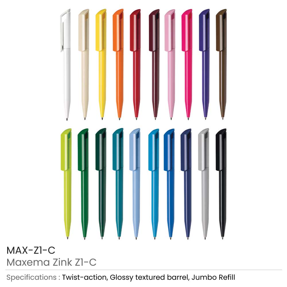 Maxema Zink Pens Solid Color body