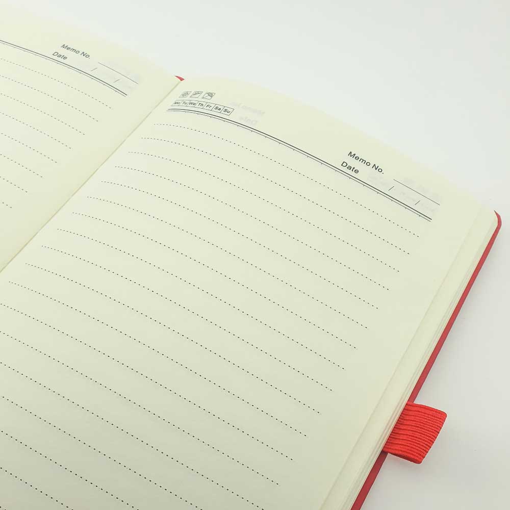 A5 PU Notebooks with Pen Holder