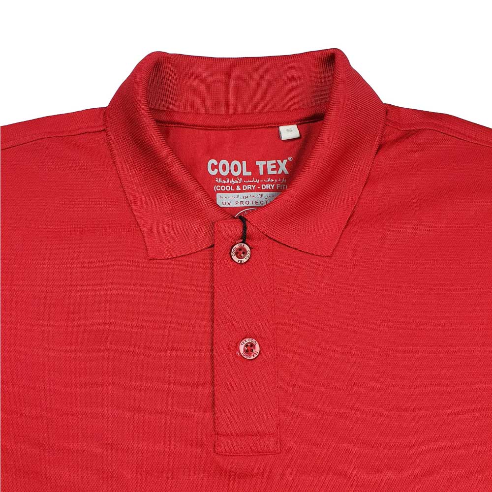 CoolTex Polo Shirts 100% Cotton Material 220GSM