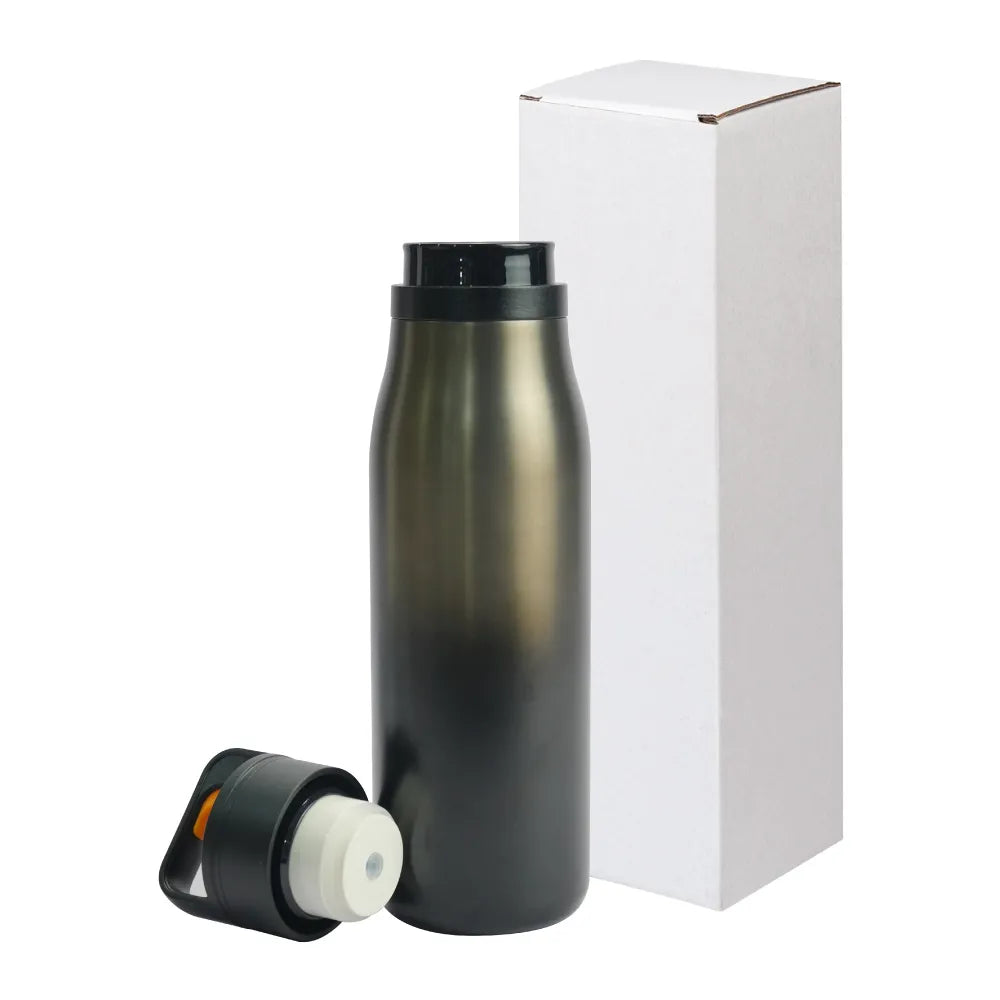 Double Wall SS Bottles with Push Button Opening – 500 ml