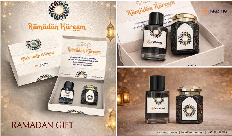 Iftar with a View" Premium Ramadan Gift Set | Perfume & Jar Collection