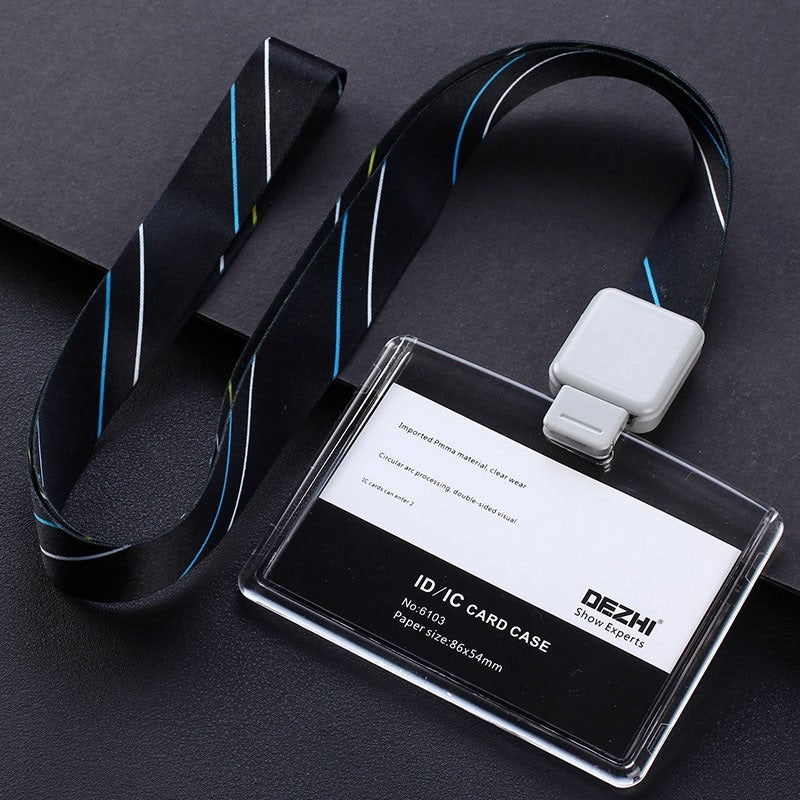 Retractable Badge Reel, Lanyard Clip and ID Card Holder