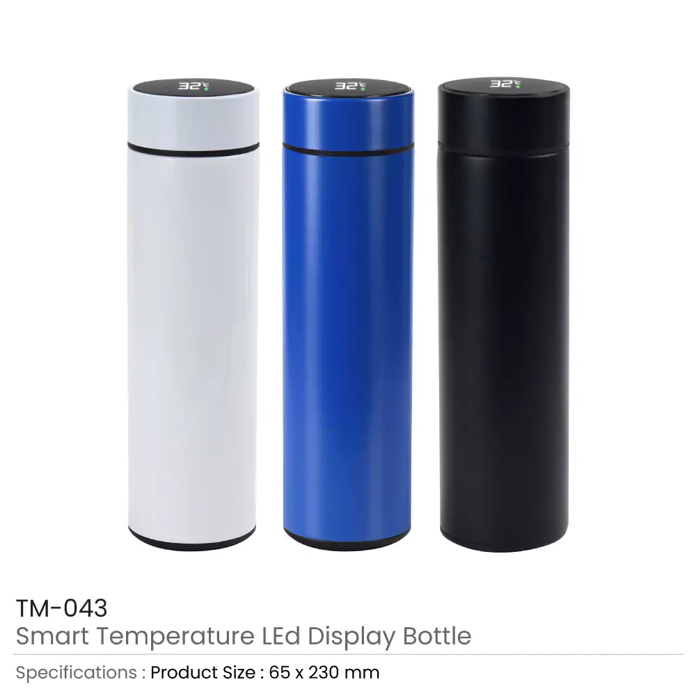 Double Wall Bottles with Temperature Display 500ml - Ramadan Gifts