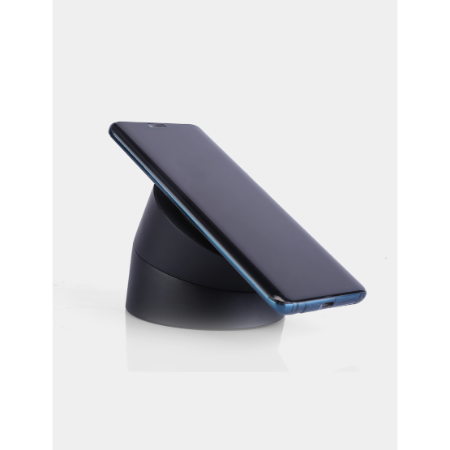 WIRELESS GO-ROUND - Adjustable 10W Fast Wireless Charger with LED Indicator