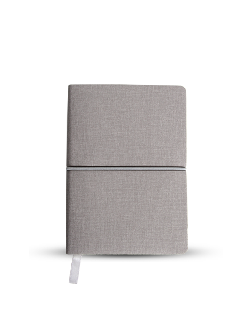 A6 SOFTY NOTEBOOK - Stylish PU Notebook with Sticky Notes