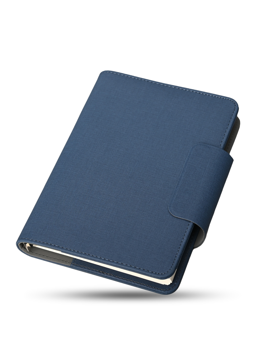BIND ORGANIZER - A5 Binder with 80 Sheets and Magnetic Closure