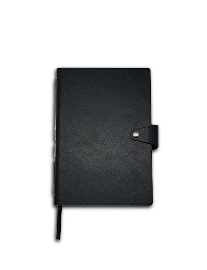 CHIC NOTE Plus - A5 PU Notebook with 2-Year Calendar and Removable Rings