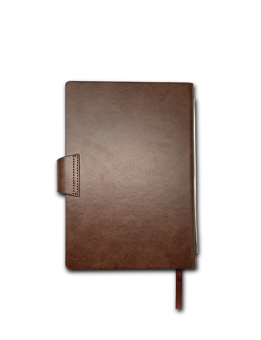 CHIC NOTE Plus - A5 PU Notebook with 2-Year Calendar and Removable Rings