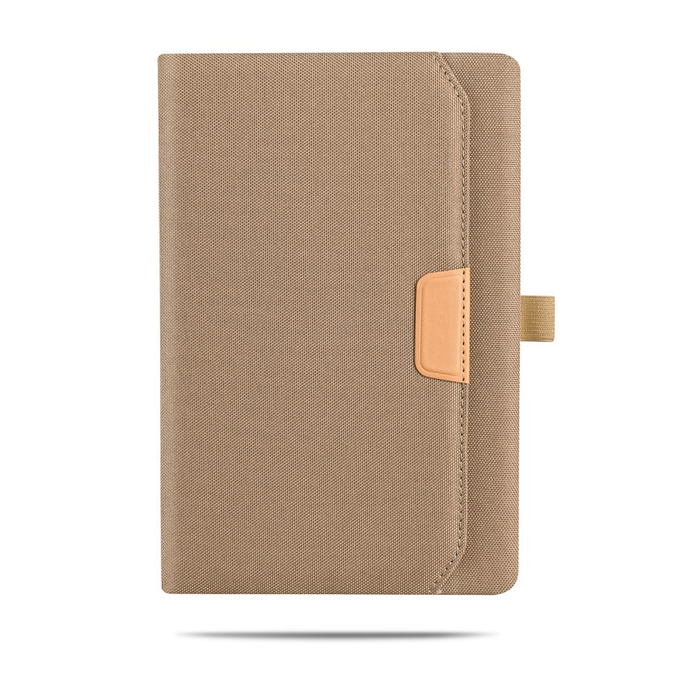 RPET NOTE - Eco-Friendly A5 Notebook with 96 Sheets, Pocket, and Pen Holder
