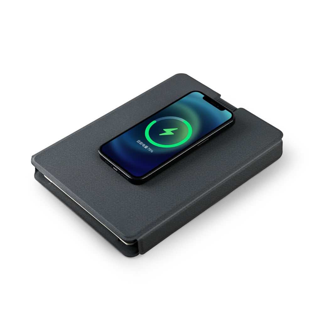 TRI-MAG NOTE - A5 Notebook with 3-in-1 MagSafe Power Bank for Ultimate Convenience