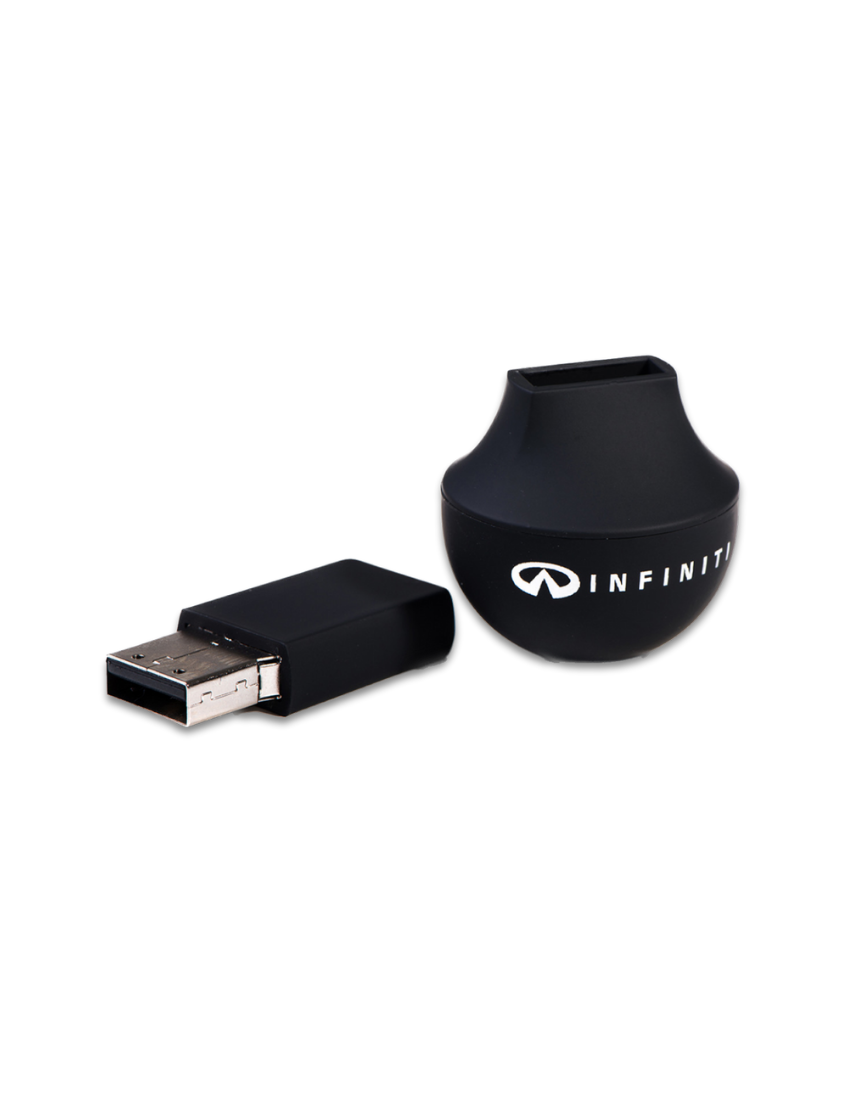 BOB USB - Eco-Friendly 32GB Recycled USB Drive with Mirror Finish